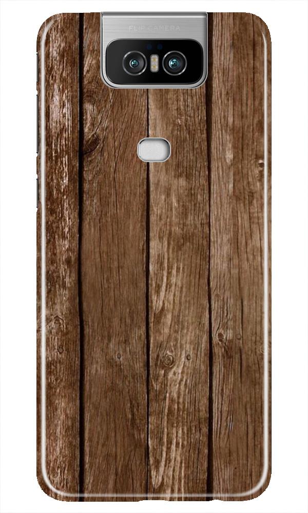 Wooden Look Case for Asus Zenfone 6z(Design - 112)
