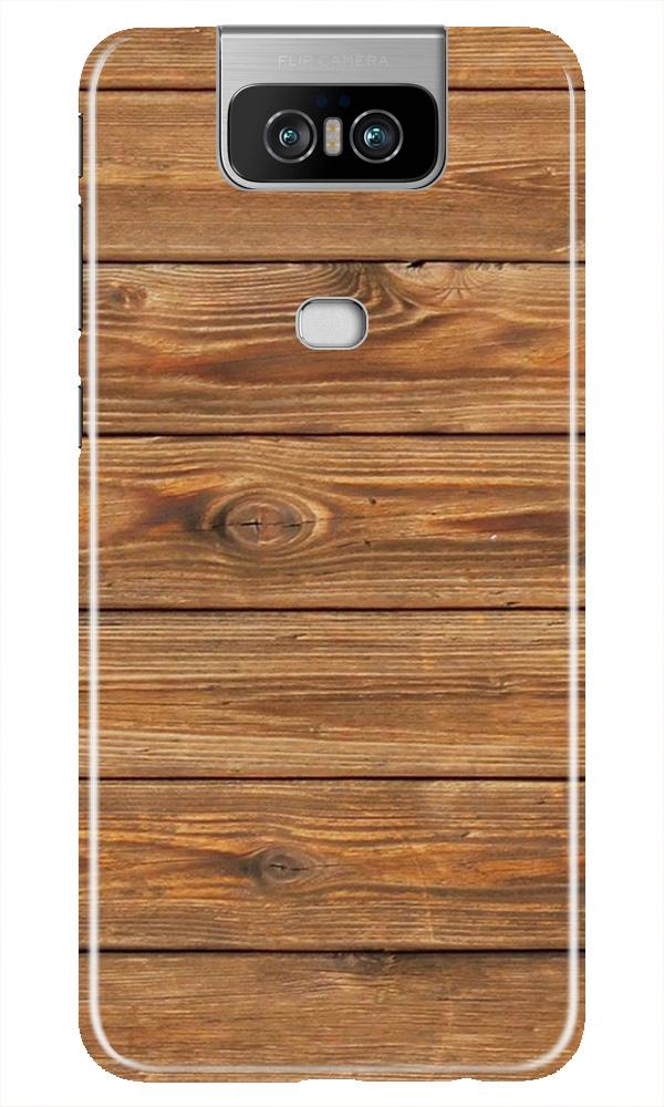 Wooden Look Case for Asus Zenfone 6z(Design - 113)