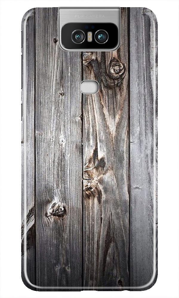 Wooden Look Case for Asus Zenfone 6z  (Design - 114)