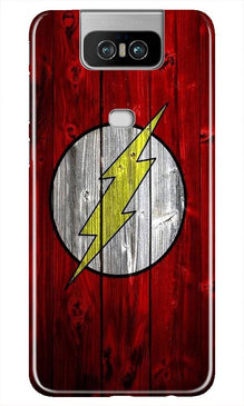 Flash Superhero Mobile Back Case for Asus Zenfone 6z  (Design - 116)