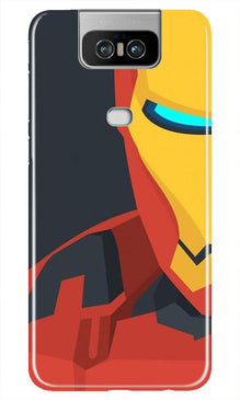 Iron Man Superhero Mobile Back Case for Asus Zenfone 6z  (Design - 120)