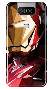 Iron Man Superhero Mobile Back Case for Asus Zenfone 6z  (Design - 122)