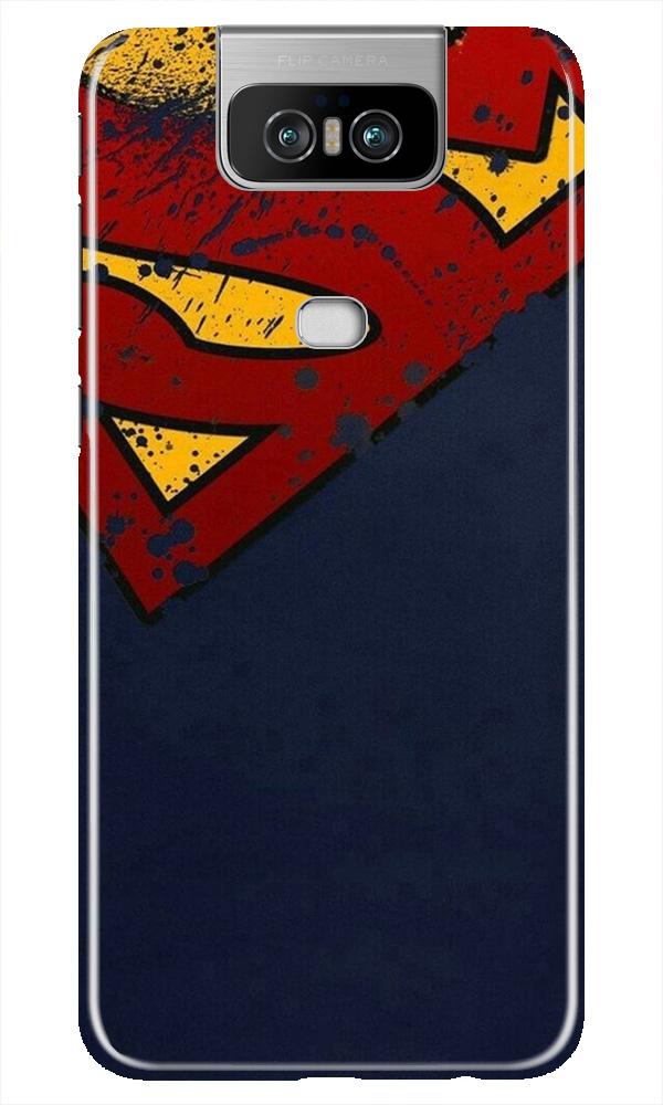 Superman Superhero Case for Asus Zenfone 6z(Design - 125)