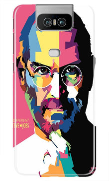 Steve Jobs Mobile Back Case for Asus Zenfone 6z  (Design - 132)