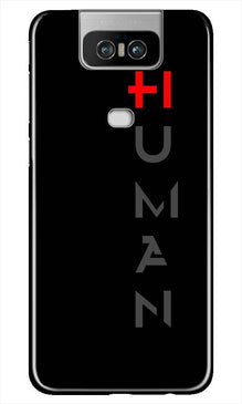 Human Mobile Back Case for Asus Zenfone 6z  (Design - 141)