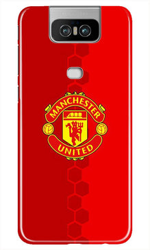 Manchester United Mobile Back Case for Asus Zenfone 6z  (Design - 157)