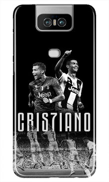 Cristiano Mobile Back Case for Asus Zenfone 6z  (Design - 165)