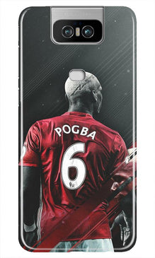 Pogba Mobile Back Case for Asus Zenfone 6z  (Design - 167)