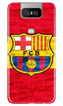 FCB Football Mobile Back Case for Asus Zenfone 6z  (Design - 174)