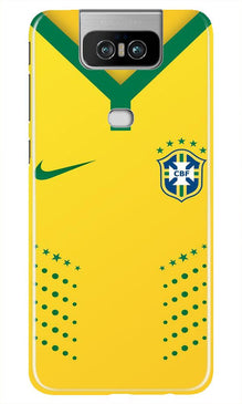 Brazil Mobile Back Case for Asus Zenfone 6z  (Design - 176)