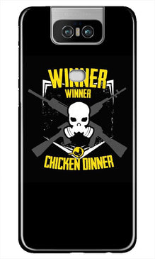 Winner Winner Chicken Dinner Mobile Back Case for Asus Zenfone 6z  (Design - 178)