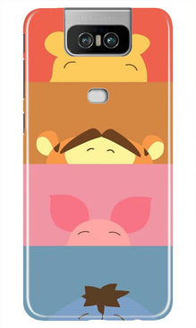 Cartoon Mobile Back Case for Asus Zenfone 6z (Design - 183)