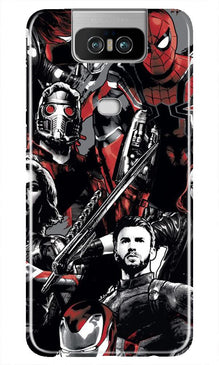 Avengers Mobile Back Case for Asus Zenfone 6z (Design - 190)