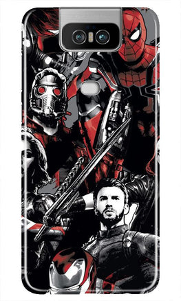 Avengers Case for Asus Zenfone 6z (Design - 190)