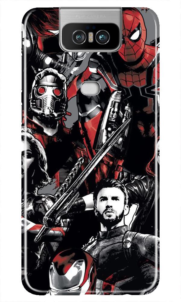 Avengers Case for Asus Zenfone 6z (Design - 190)