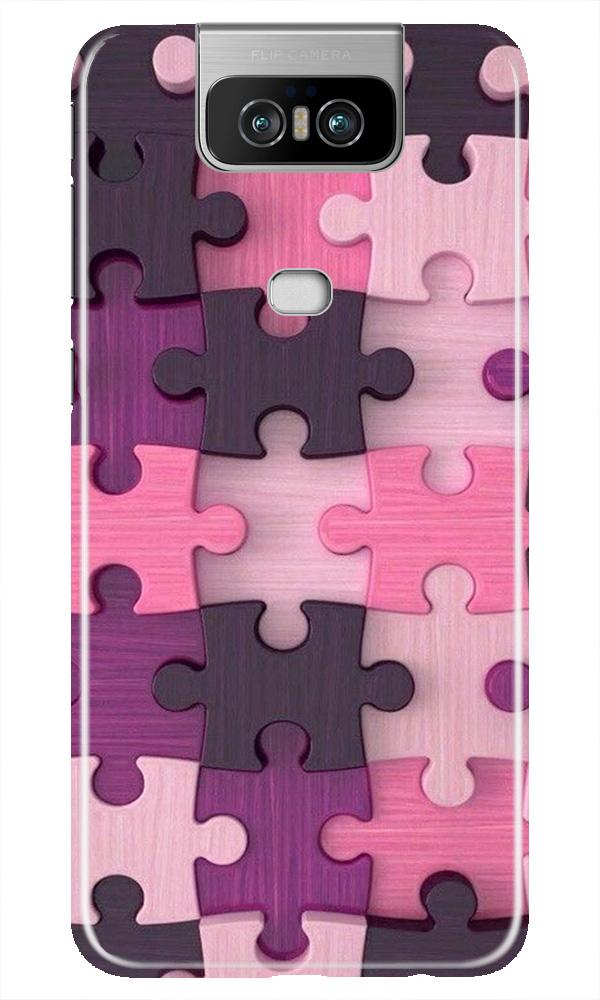 Puzzle Case for Asus Zenfone 6z (Design - 199)