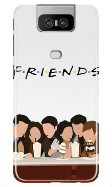 Friends Mobile Back Case for Asus Zenfone 6z (Design - 200)