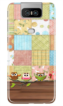 Owls Case for Asus Zenfone 6z (Design - 202)