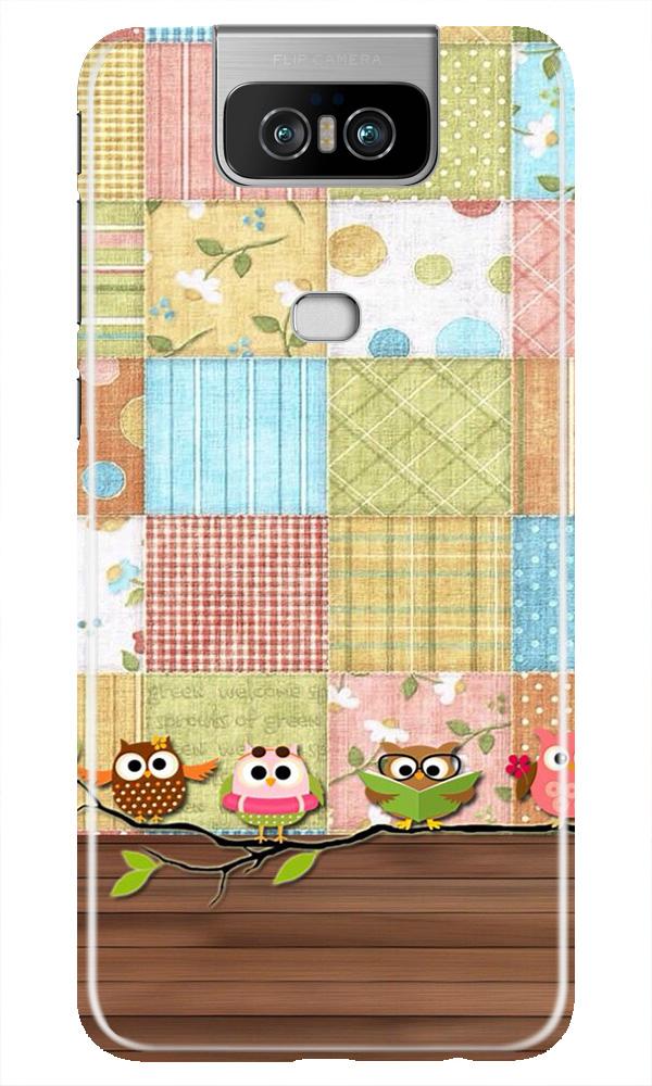 Owls Case for Asus Zenfone 6z (Design - 202)