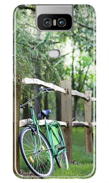 Bicycle Mobile Back Case for Asus Zenfone 6z (Design - 208)