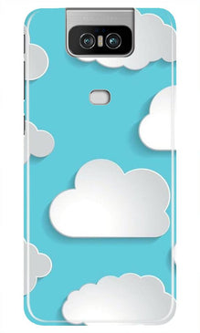 Clouds Mobile Back Case for Asus Zenfone 6z (Design - 210)