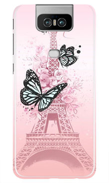 Eiffel Tower Mobile Back Case for Asus Zenfone 6z (Design - 211)