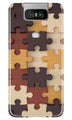Puzzle Pattern Case for Asus Zenfone 6z (Design No. 217)