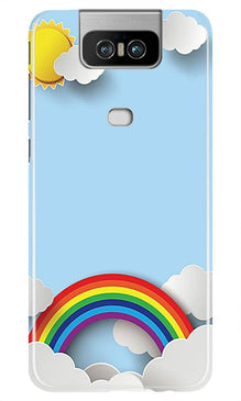 Rainbow Mobile Back Case for Asus Zenfone 6z (Design - 225)