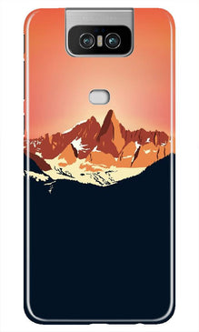 Mountains Mobile Back Case for Asus Zenfone 6z (Design - 227)