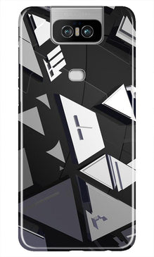 Modern Art Mobile Back Case for Asus Zenfone 6z (Design - 230)