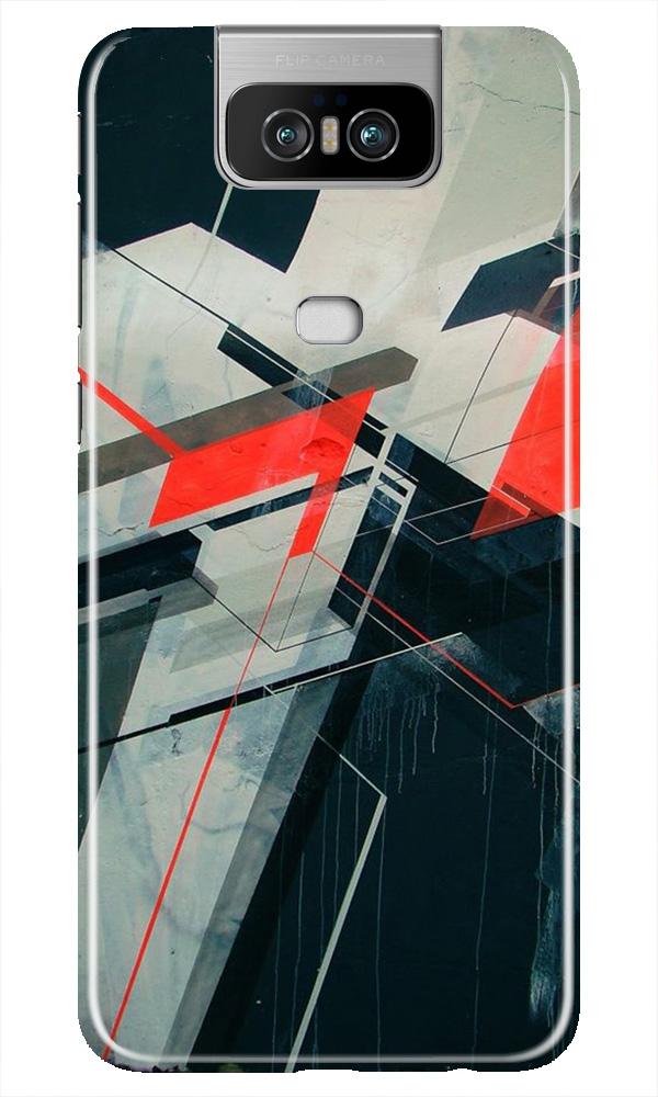 Modern Art Case for Asus Zenfone 6z (Design No. 231)