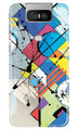 Modern Art Case for Asus Zenfone 6z (Design No. 235)