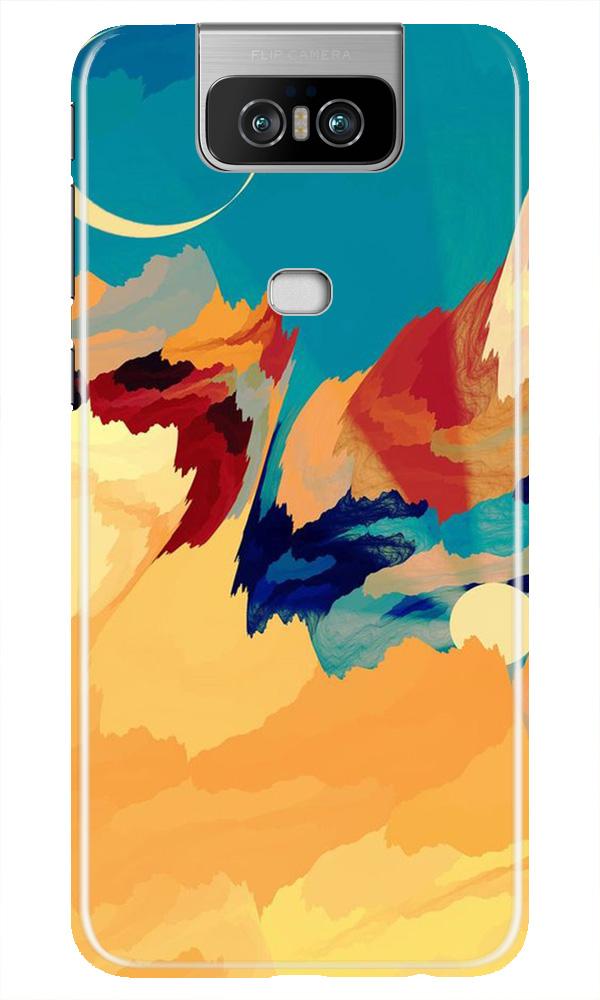 Modern Art Case for Asus Zenfone 6z (Design No. 236)
