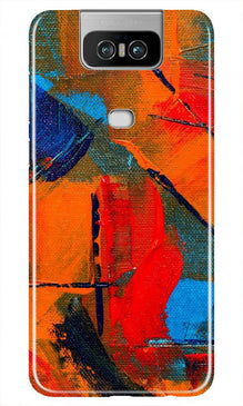 Modern Art Mobile Back Case for Asus Zenfone 6z (Design - 237)