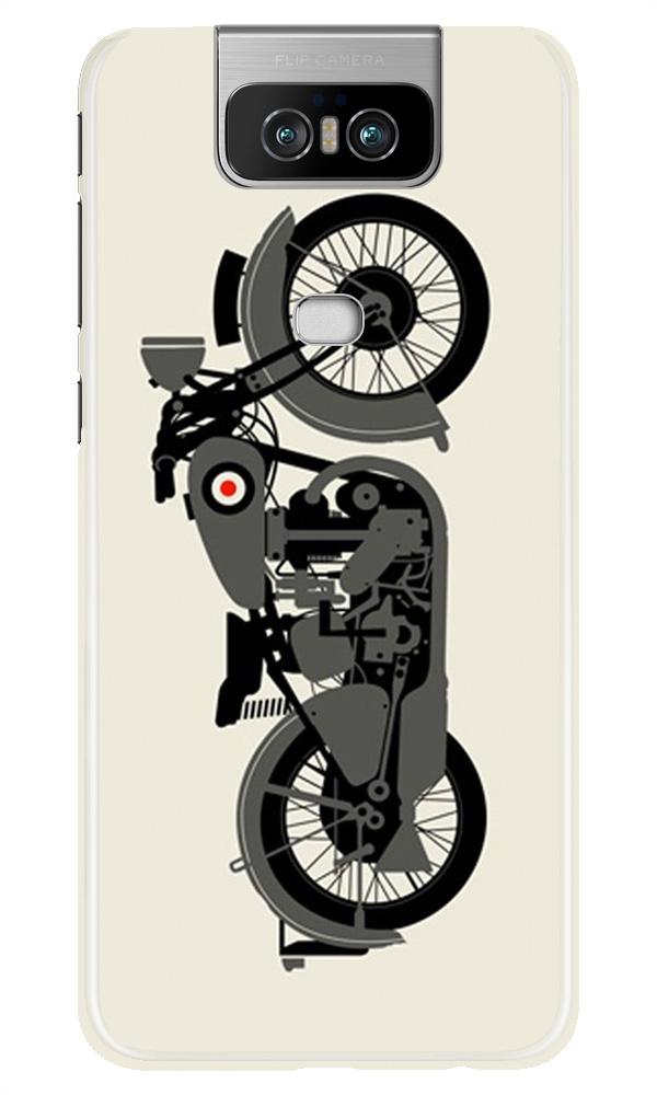 MotorCycle Case for Asus Zenfone 6z (Design No. 259)