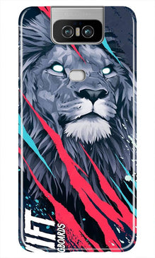 Lion Mobile Back Case for Asus Zenfone 6z (Design - 278)