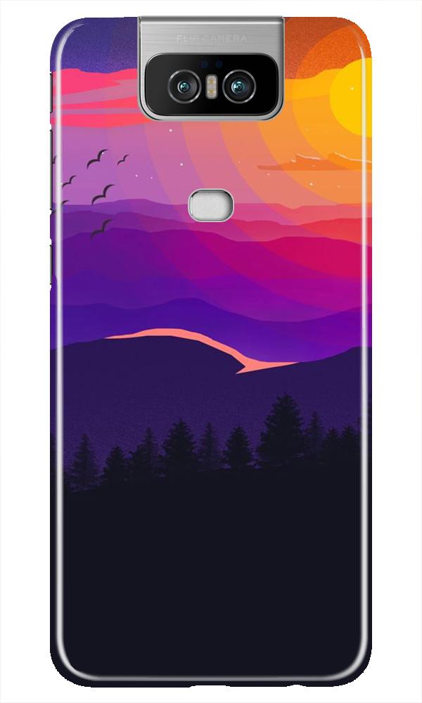Sun Set Case for Asus Zenfone 6z (Design No. 279)