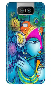Radha Krishna Mobile Back Case for Asus Zenfone 6z (Design - 288)