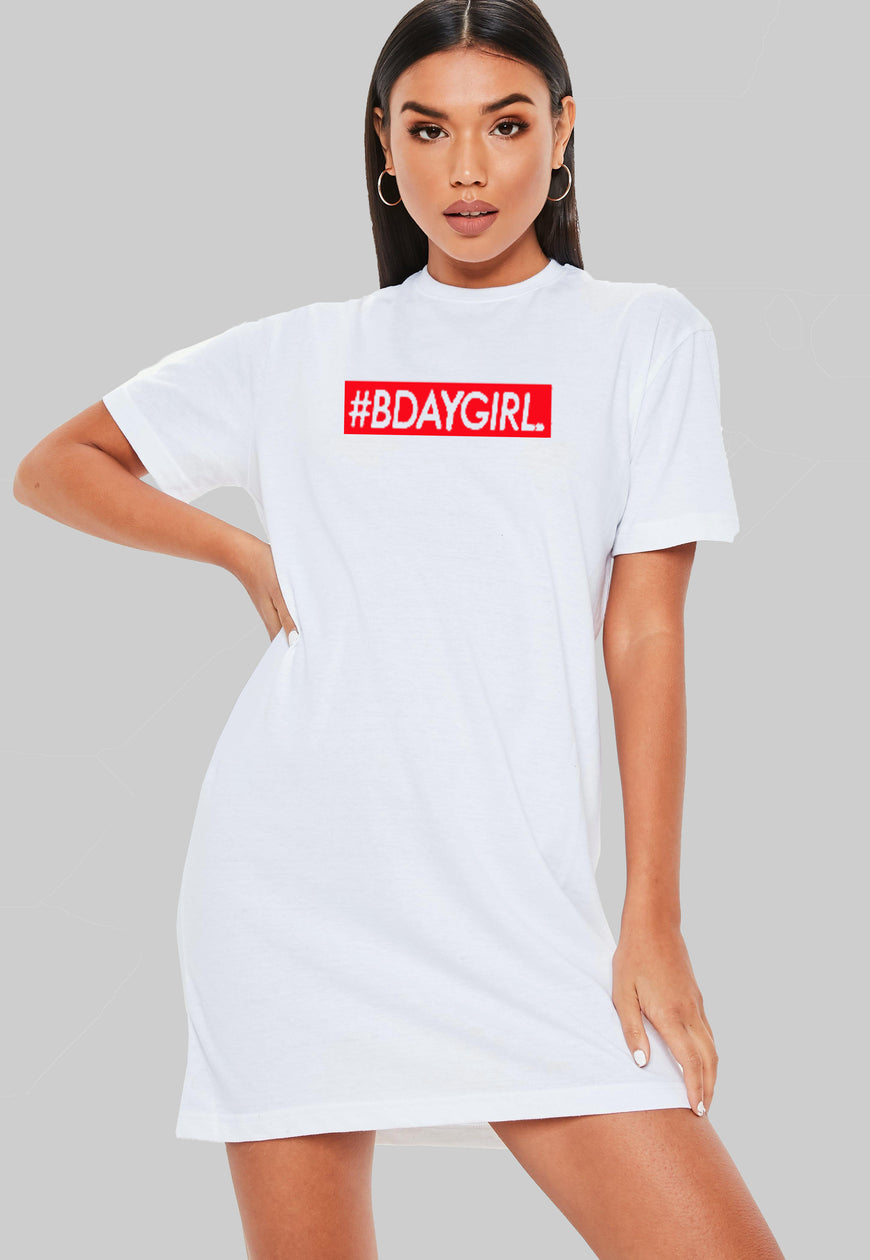 # Bdaygirl T-Shirt Dress