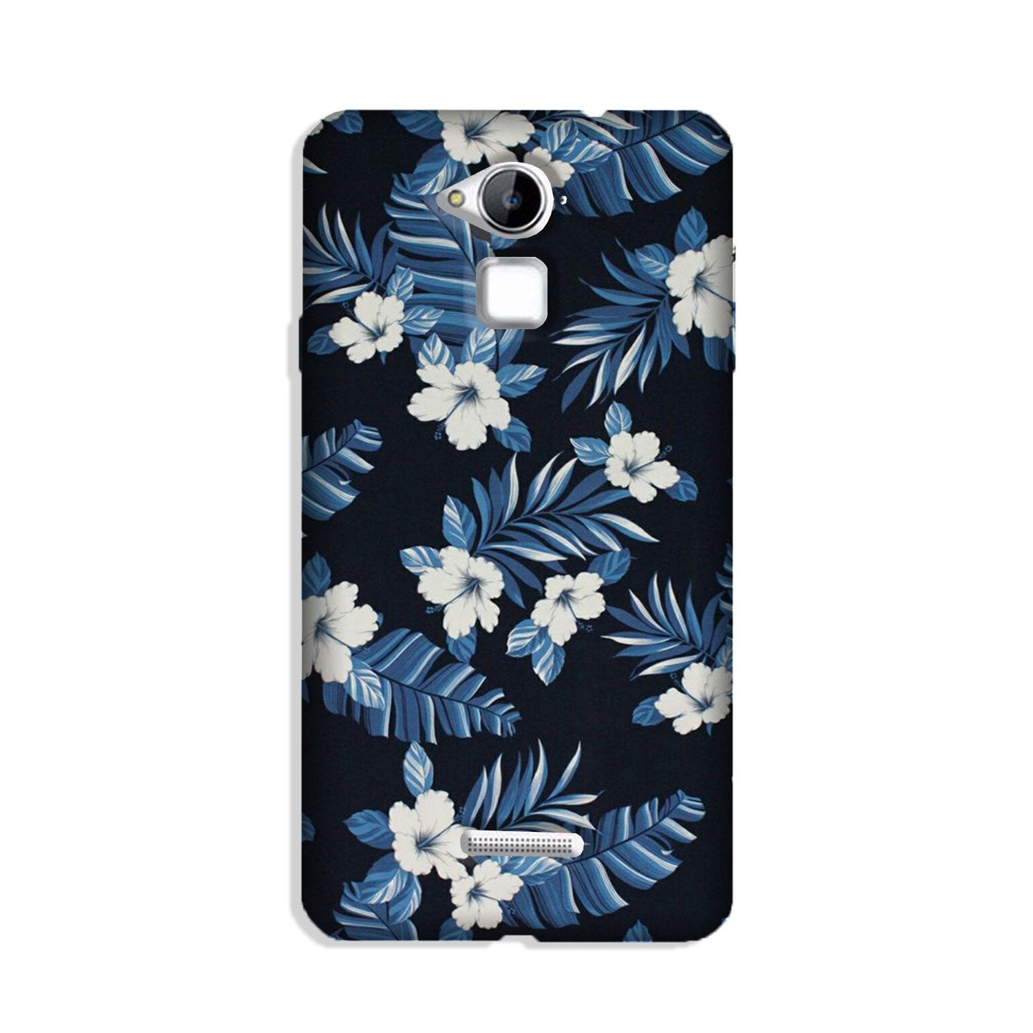White flowers Blue Background2 Case for Coolpad Note 3