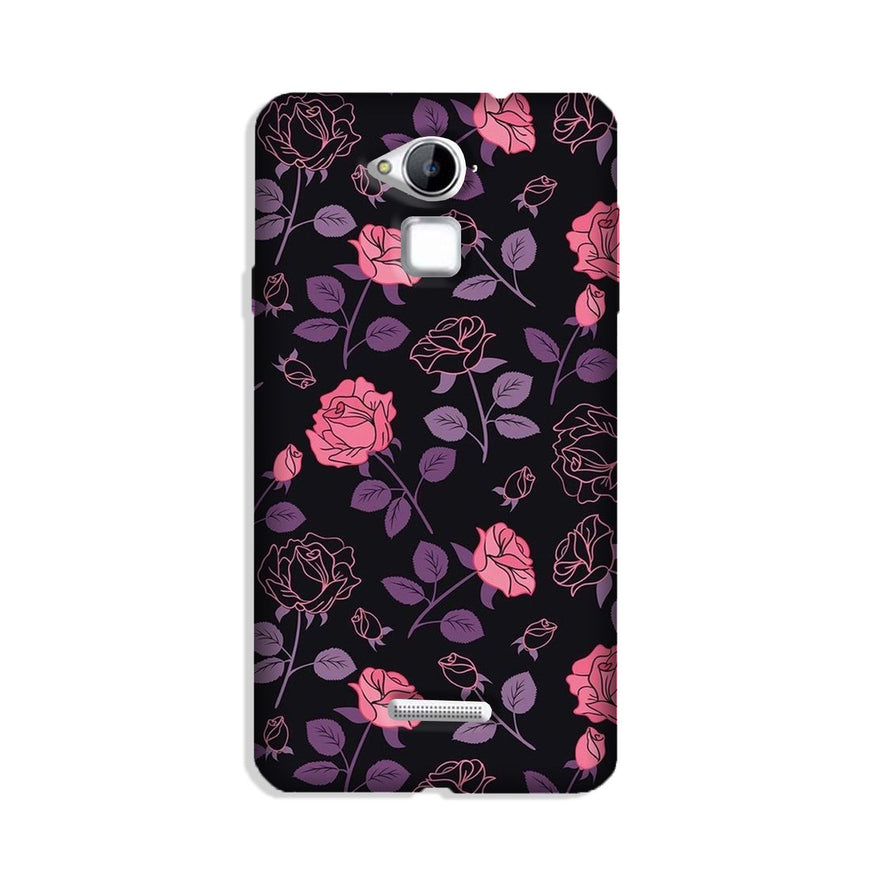 Rose Black Background Case for Coolpad Note 3