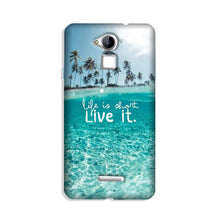 Life is short live it Case for Coolpad Note 3