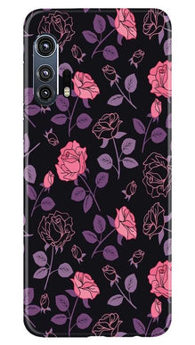 Rose Pattern Mobile Back Case for Moto Edge Plus (Design - 2)