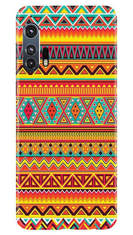 Zigzag line pattern Case for Moto Edge Plus