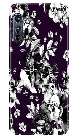white flowers Case for Moto Edge Plus