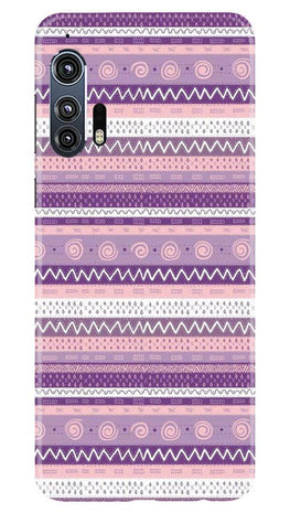 Zigzag line pattern3 Case for Moto Edge Plus
