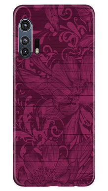 Purple Backround Mobile Back Case for Moto Edge Plus (Design - 22)