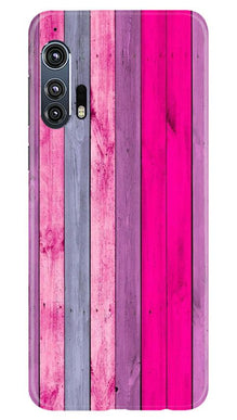 Wooden look Mobile Back Case for Moto Edge Plus (Design - 24)