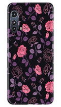 Rose Black Background Case for Moto Edge Plus