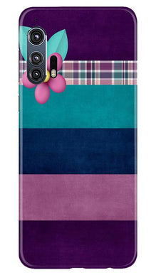 Purple Blue Mobile Back Case for Moto Edge Plus (Design - 37)